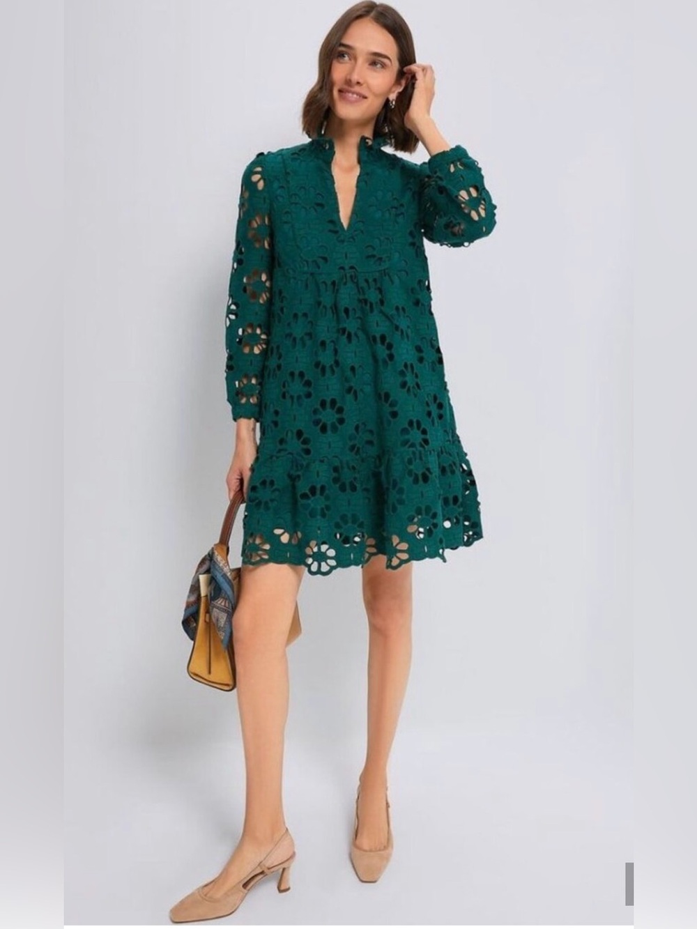 Tuckernuck Emerald Green Lace Palmerston Dress NWT Size XXL